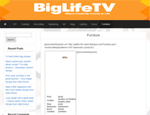 Tablet Screenshot of biglifetv.com